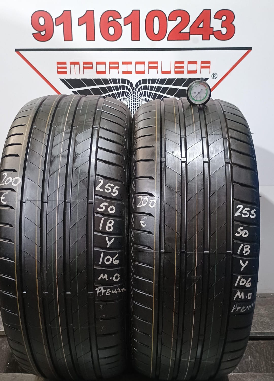 BRIDGESTONE T005 USADO PREMIUM  255/50 R18 106 Y